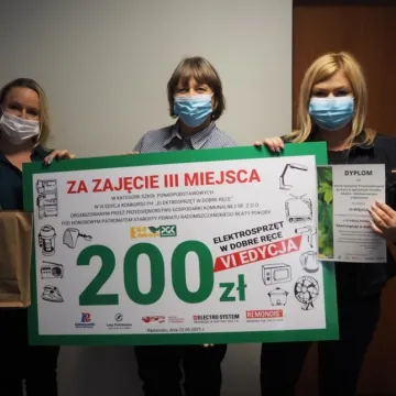 Uczniowie zbierali elektrośmieci. Kto wygrał konkurs?