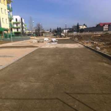 Nowy blok na Sadowej na ukończeniu