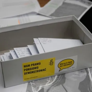 Listy w obronie praw człowieka