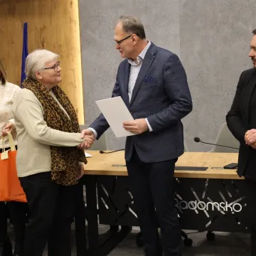 Podziękowania dla wolontariuszy Mobilnej Wigilii dla Samotnych