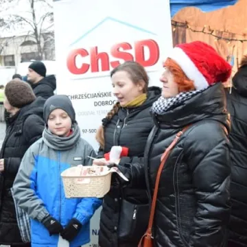 Miejska Wigilia na placu 3 Maja w Radomsku