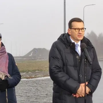 Premier Mateusz Morawiecki na otwarciu kolejnych odcinków A1