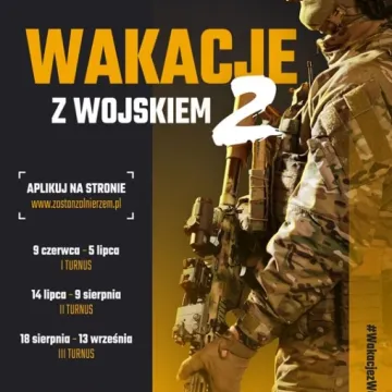 Wakacyjna służba, która się opłaca – 27 dni w mundurze i ponad 6 tys. zł