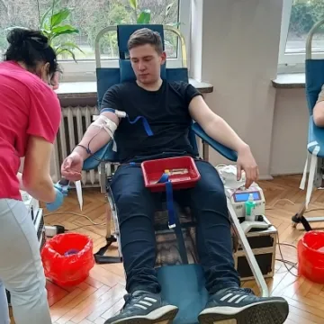 W ZSP w Kamieńsku oddano krew dla absolwentów szkoły