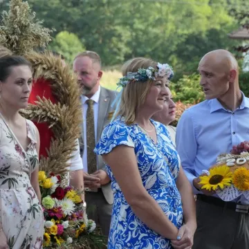 Parafia Dziepółć dziękowała za plony