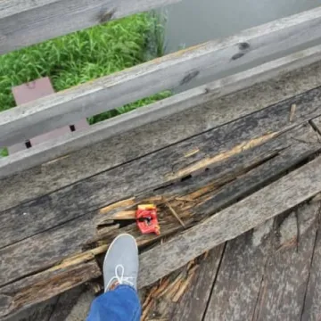 Most w Krzętowie zamknięty dla ruchu