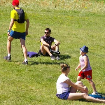 300 biegaczy zmierzyło się z Górą Kamieńsk