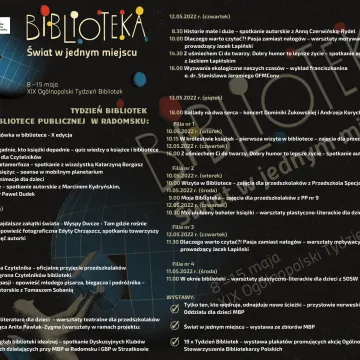 Przed nami Tydzień Bibliotek w Radomsku
