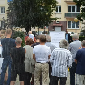 W obronie niezależnych mediów. Protest w Radomsku