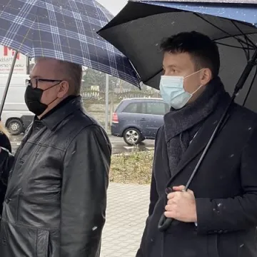 Wicewojewoda na otwarciu Starej Drogi w Radomsku