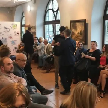 Burza mózgów z Robertem Biedroniem w Radomsku