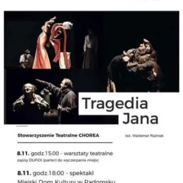 Dwa spektakle Teatru Polska w MDK w Radomsku