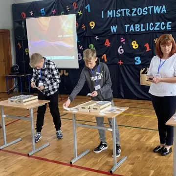 Tabliczka mnożenia nie jest im straszna