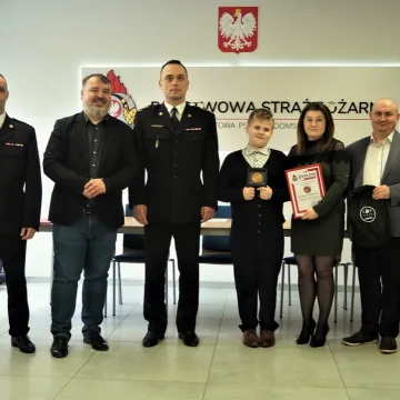 Odznaka Iuvenis Forti dla Miłosza Kwaśniaka