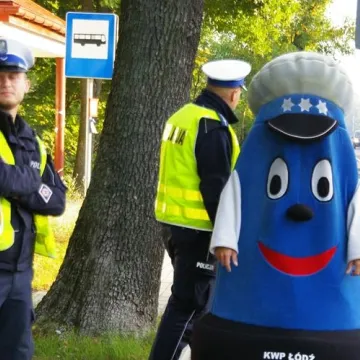 Przypominali, jak bezpiecznie dotrzeć do szkoły