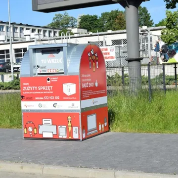 W Radomsku są już kosze na elektrośmieci