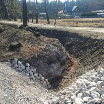 Zbiornik w Suchej Wsi zmienia oblicze