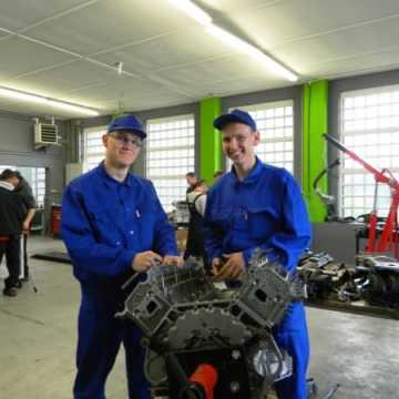Uczniowie z „Mechanika“ na praktykach w Niemczech 
