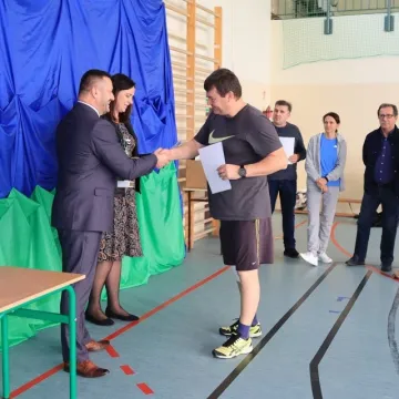 Samorządowcy grali w badmintona