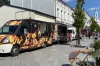 Food trucki zaparkowały przy ul. Reymonta w Radomsku