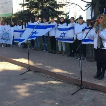 Młodzież z Kiryat Bialik z wizytą w Radomsku