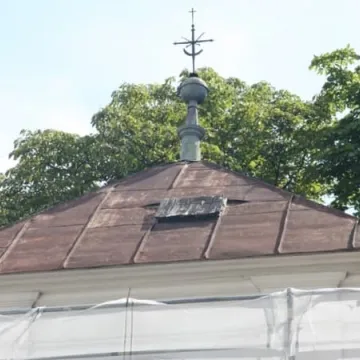 Remont klasztornej dzwonnicy 