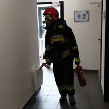 Kolejne ćwiczenia obiektowe strażaków. Tym razem w nowym magazynie