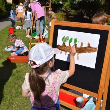 Wiosenne malowanie w PP 9 w Radomsku