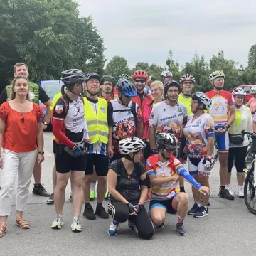 Wystartował I Powiatowy Rajd Rowerowy