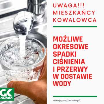 Radomsko: Trudności z dostawami wody w dzielnicy Kowalowiec