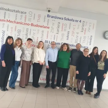 Mechanik gościł uczniów z Francji i Grecji