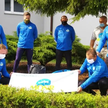 Radomszczanin przepłynie Wisłę, by pomóc koledze