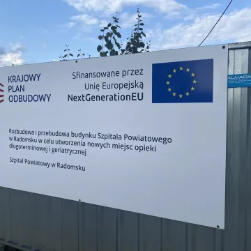 Geriatria rośnie w oczach. Trwa budowa nowego skrzydła szpitala