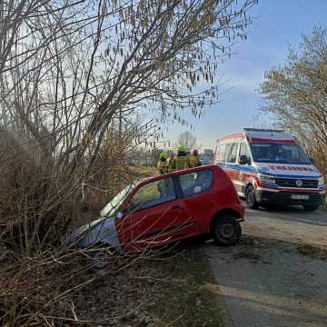 Zdarzenie drogowe w miejscowości Huta Drewniana Kolonia. 19-latek był pijany