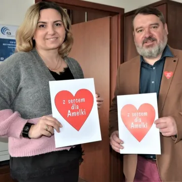 „Z sercem dla Amelki”. Charytatywna akcja radomszczańskiego starostwa
