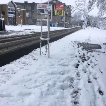 Zima powróciła. Miasto bez prądu i wody 