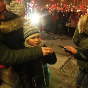 Radomsko murem za Jurkiem Owsiakiem