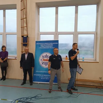 Służby mundurowe rywalizowały w hali sportowej