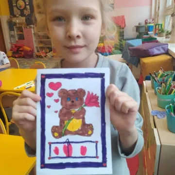 Walentynki „zerówiaków” z PSP nr 8 w Radomsku