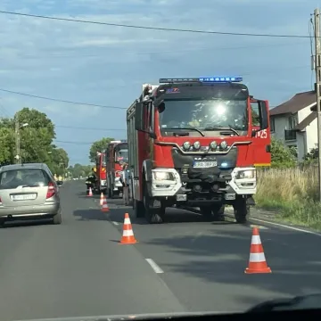 Spaliła się stodoła w Jedlnie Drugim