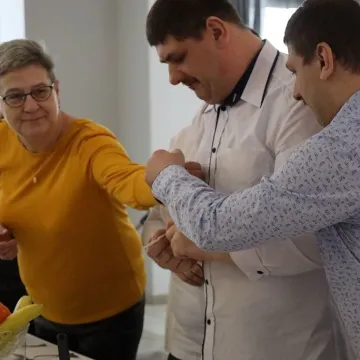 Świąteczne spotkanie w ŚDS w Radomsku