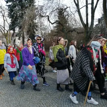 Ostatkowy korowód przeszedł ulicami Radomska