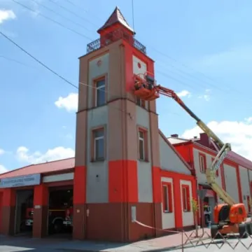 Strażacy odnawiają remizę