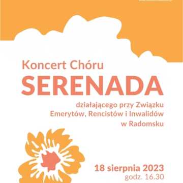 Koncert Chóru Serenada w Zagrodzie Tatarskiej w Radomsku