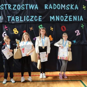 Tabliczka mnożenia nie jest im straszna