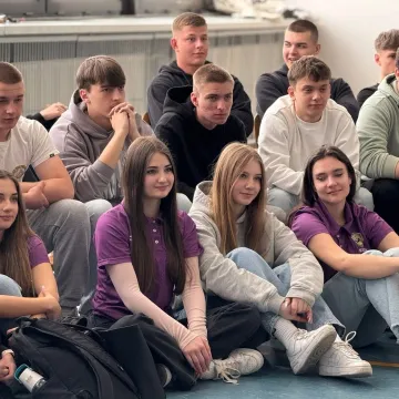 Młodzież ZSP nr 1 uczyła się, jak dbać o zdrowie i formę