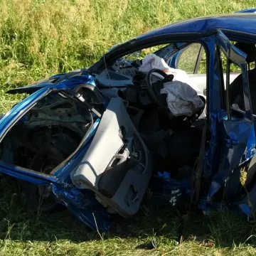 Śmiertelny wypadek na DK 74