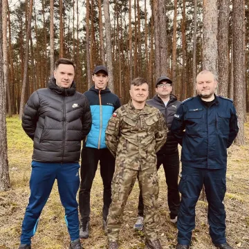 Manewry klas mundurowych ZSP 1 w Radomsku