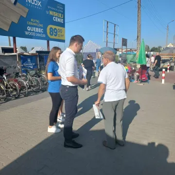 Krzysztof Ciecióra rozpoczął kampanię w terenie