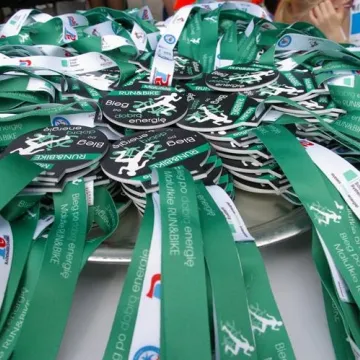 Pobiegli i pojechali po dobrą energię